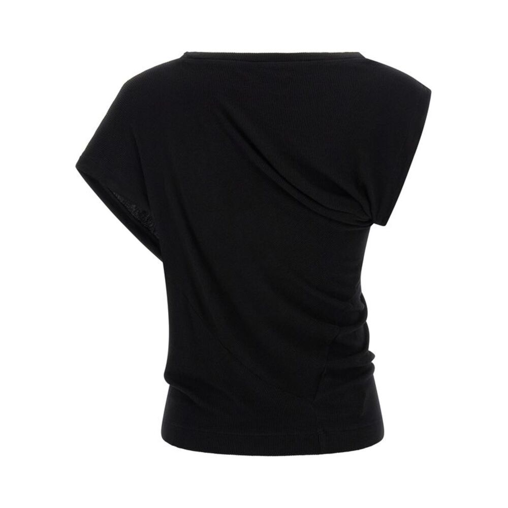 Vivienne Westwood Black Viscose Women's T-Shirt - Picture 2 of 4